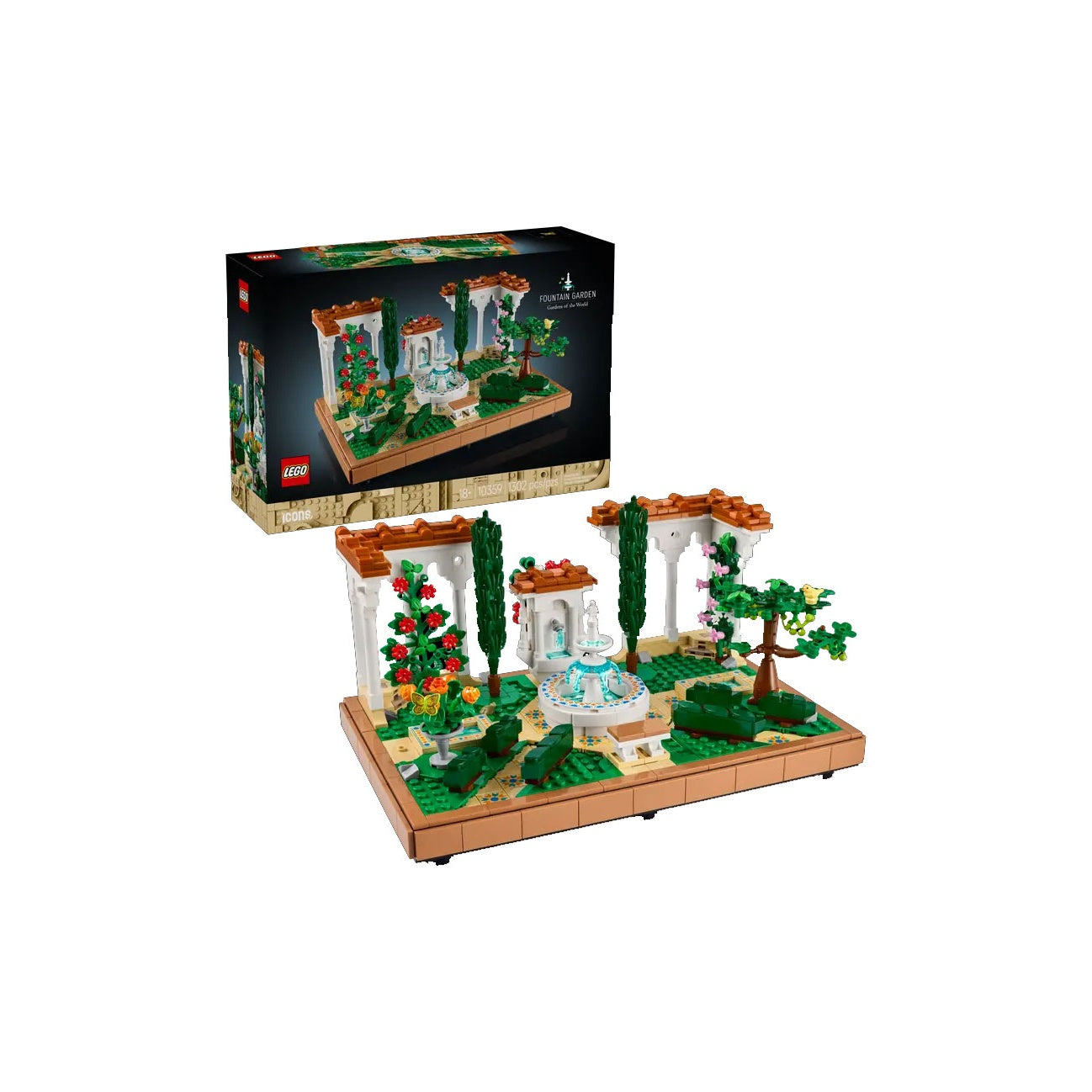 Конструктор LEGO "Сад фонтан" (10359) - Boxette Shop